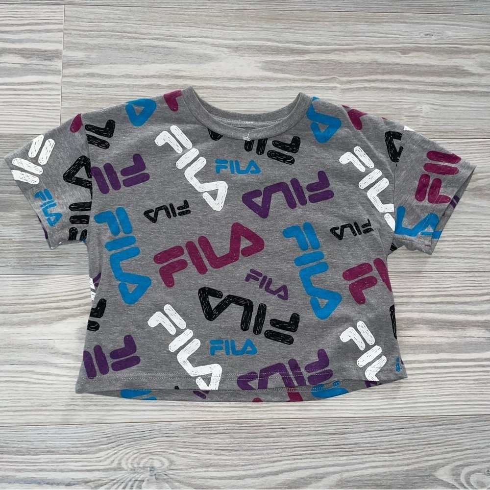 Girls FILA Graphic T-Shirt  Size 4